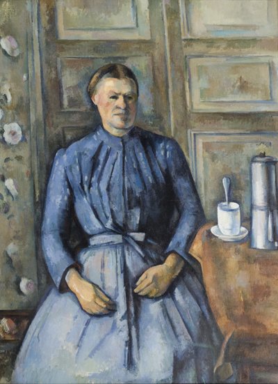 Woman with a Coffeepot by Paul Cézanne